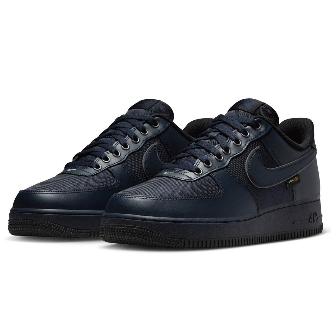 ナイキ エア湖 フォース 1 \u002707 LV8 NIKE AIR FORCE 1 \u002707 LV8 ダークオブシディアン/黒いこと/メタリックシルバー IM6001-475