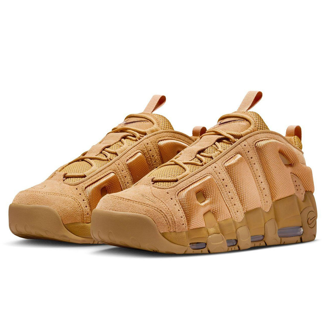 ナイキ エア モア アップテンポ ロー NIKE AIR MORE UPTEMPO LOW ウィート/フラックス IM6649-700