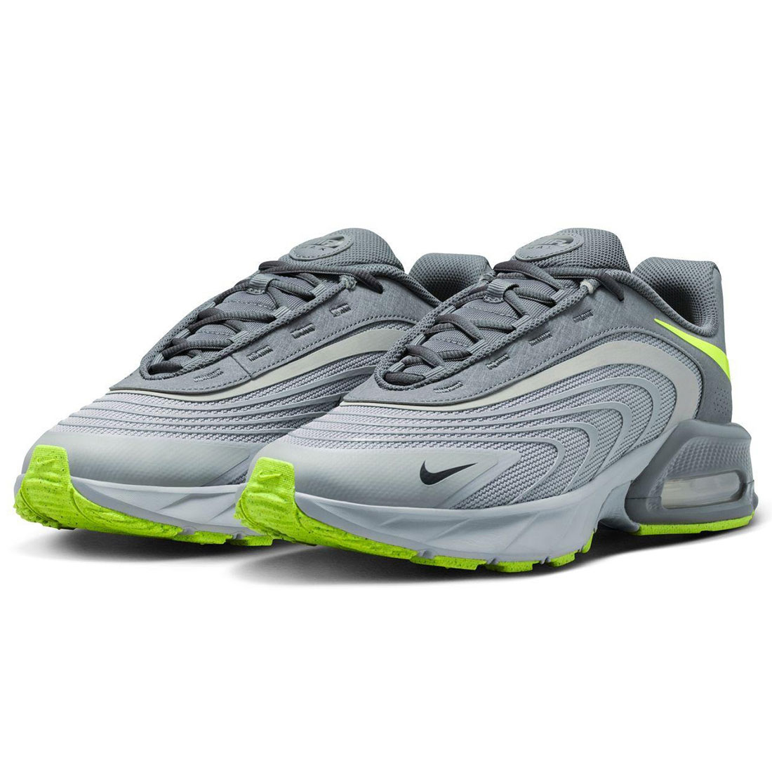 ナイキ エア マックス ファイア NIKE AIR MAX FIRE ライトグレー/グレー/イエロー IO4510-004