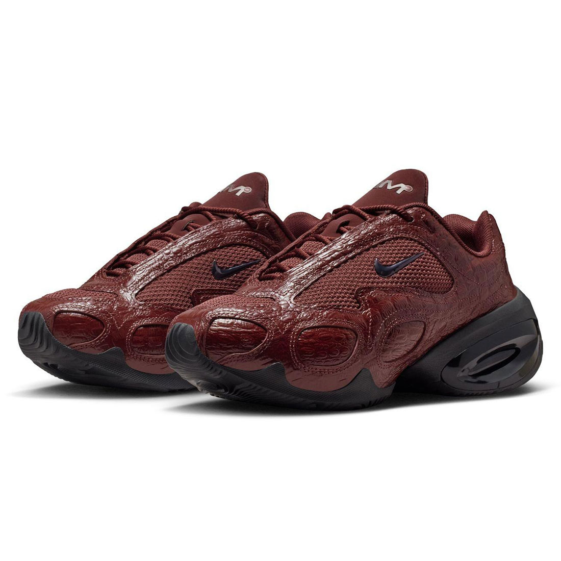 ナイキ エア湖 マックス ムーサ SE NIKE W AIR MAX MUSE SE バーガンディクラッシュ/黒いこと IB6689-600