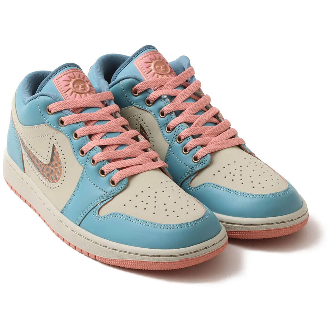 ナイキ エア湖 ジョーダン 1 置き目 SE NIKE Air Jordan 1 Low SE デニムターコイズ/レブスターダスト/ともし火石ころ/スモーキーブルー IM8120-464