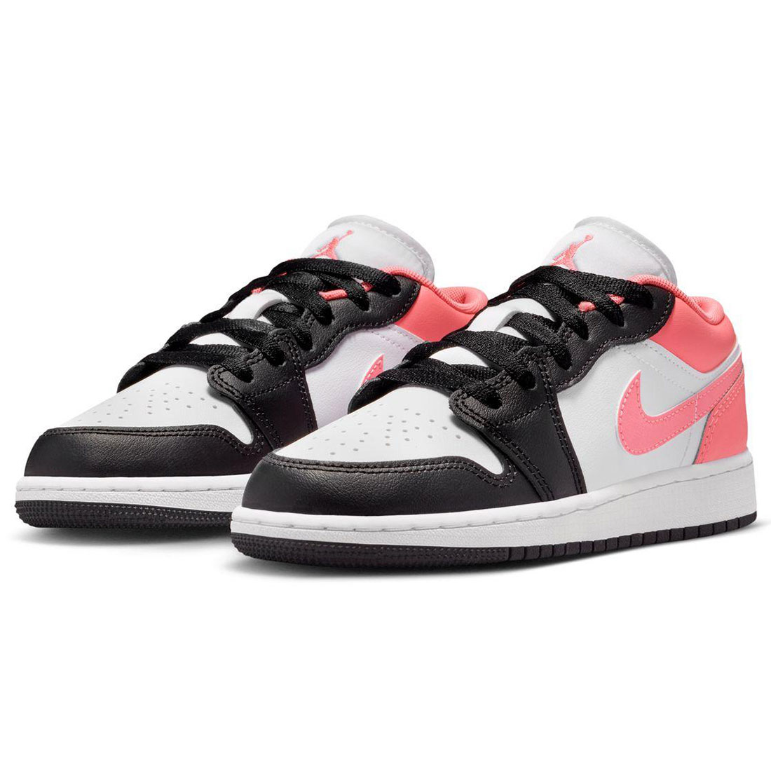 ナイキ ジョーダン 1 置き目 GS NIKE W JORDAN 1 LOW GS 黒いこと/白いこと/ピンクゲイズ 553560-025