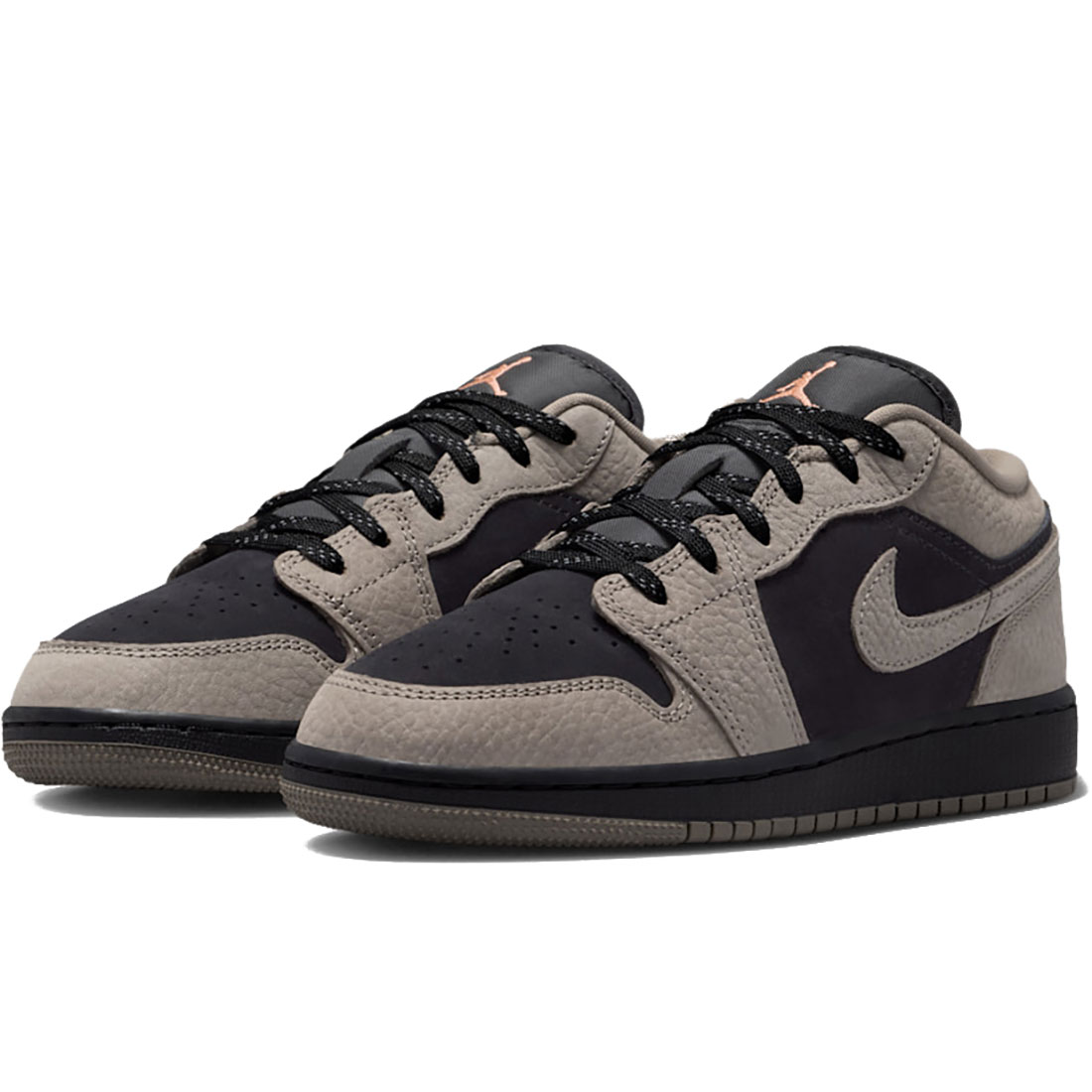 ナイキ エア湖 ジョーダン 1 置き目 SE NIKE J AIR JORDAN 1 LOW SE 黒いこと/ライトワイルドマンゴー/オリーブ薄墨色 IB7111-005