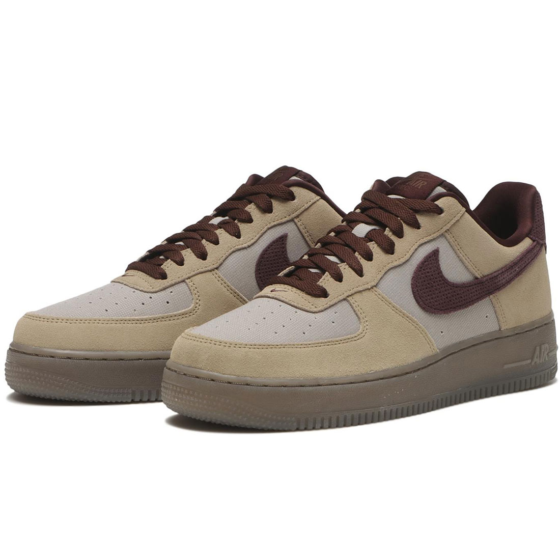 ナイキ エア フォース 1 '07 プレミアム NIKE AIR FORCE 1 '07 PRM リネン/ムーンパーティクル/ミンクブラウン IQ3408-286|シューズナッツ