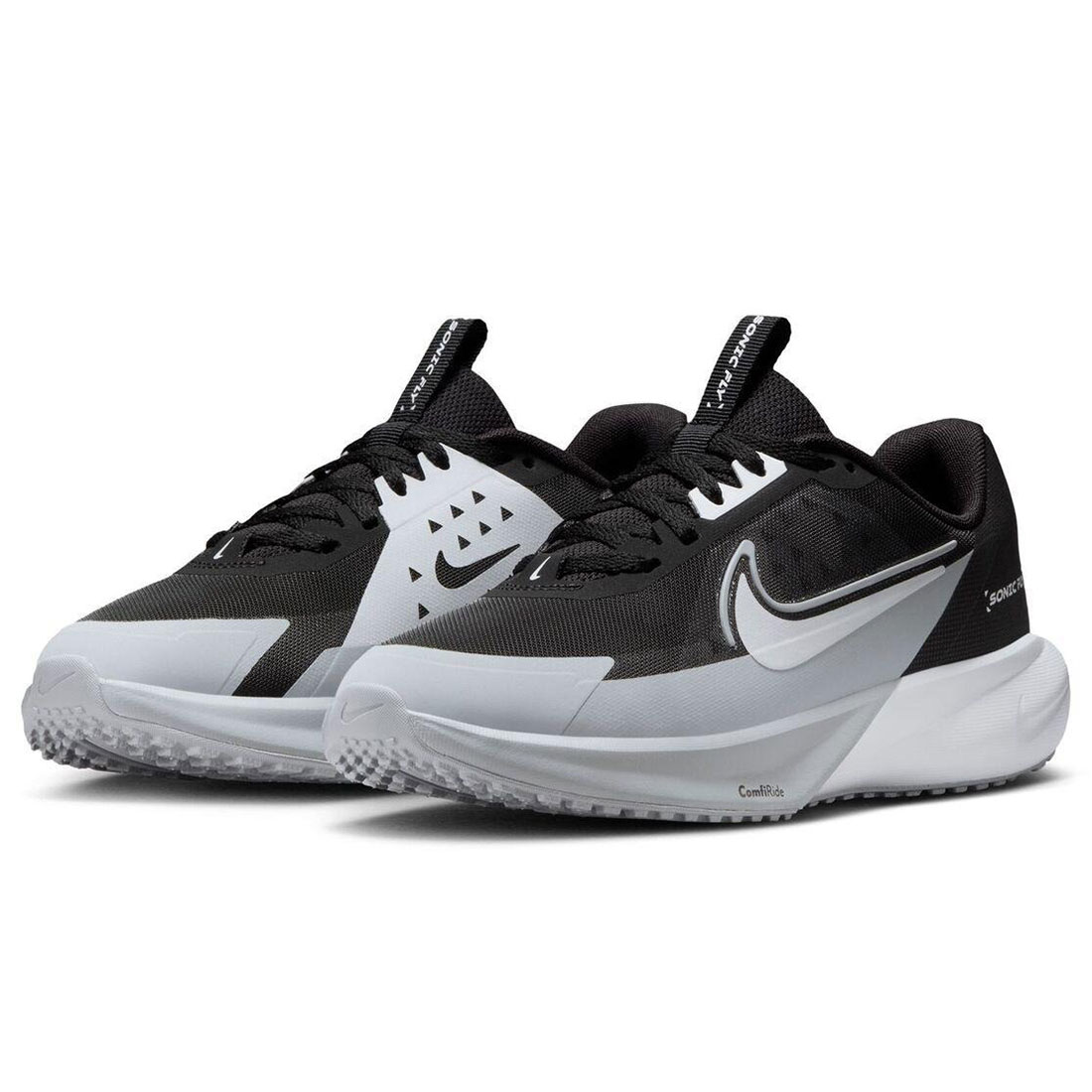 ナイキ ソニック フライ GS NIKE J SONIC FLY GS ブラック/ボルトティント/レーザーオレンジ FZ0017-005