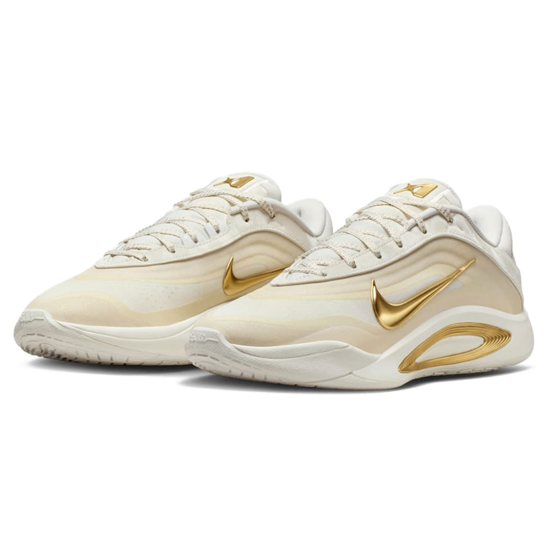 ナイキ エイジャ 壱 ダイナスティ NIKE A\u0027One \"dyNASTY\"" EP セイル/メタリックゴールド/セイル FZ8606-102"
