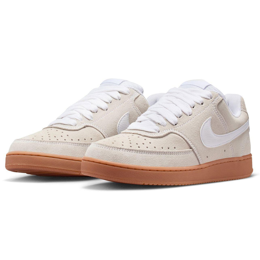 ナイキ コート ビジョン ロー FL NIKE W COURT VISION LOW FL ホワイト/ブラック IO9554-100