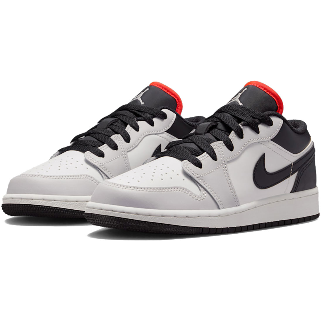 ナイキ 大気圏 ジョーダン 1 置き目 NIKE J AIR JORDAN 1 LOW 黒いこと/主脳会談白いこと/インフラ赤いこと23 553560-045