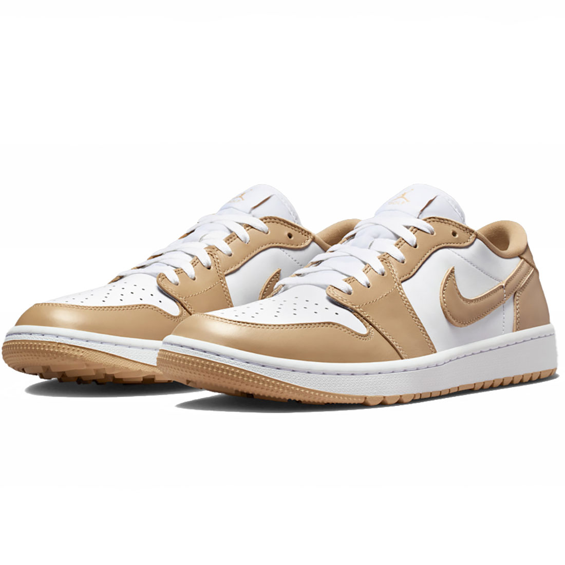 ナイキ エア湖 ジョーダン 1 置き目 G NIKE AIR JORDAN 1 LOW G 白いこと/リネン DD9315-117