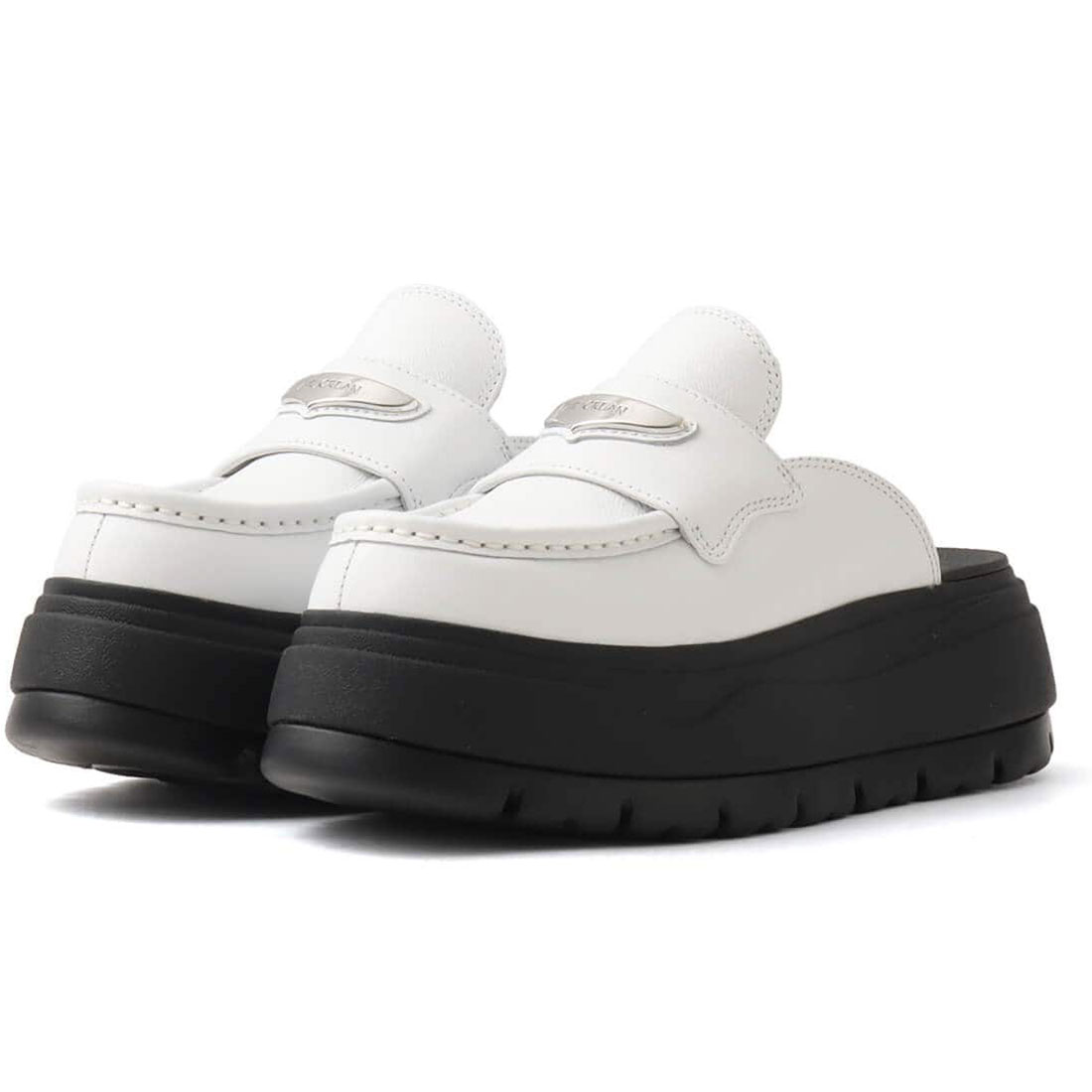 ナイキ エア湖 ジョーダン ミュール NIKE W AIR JORDAN MULE 首脳会談白いこと/黒いこと/メタリックシルバー HJ4292-100