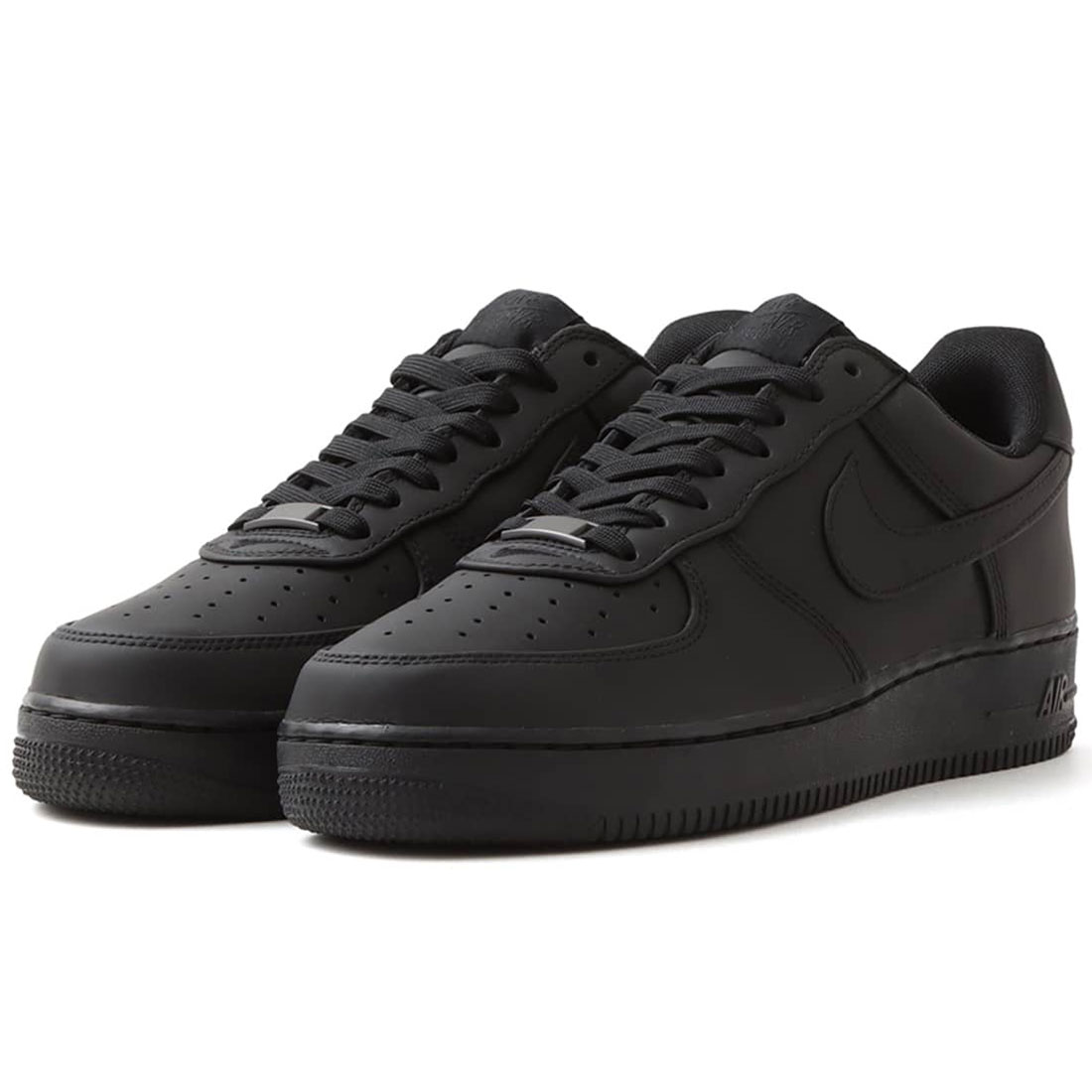 ナイキ エア フォース 1 ロー レトロ プレミアム NIKE AIR FORCE 1 LOW RETRO PRM ブラック/ホワイト IM3078-001|シューズナッツ