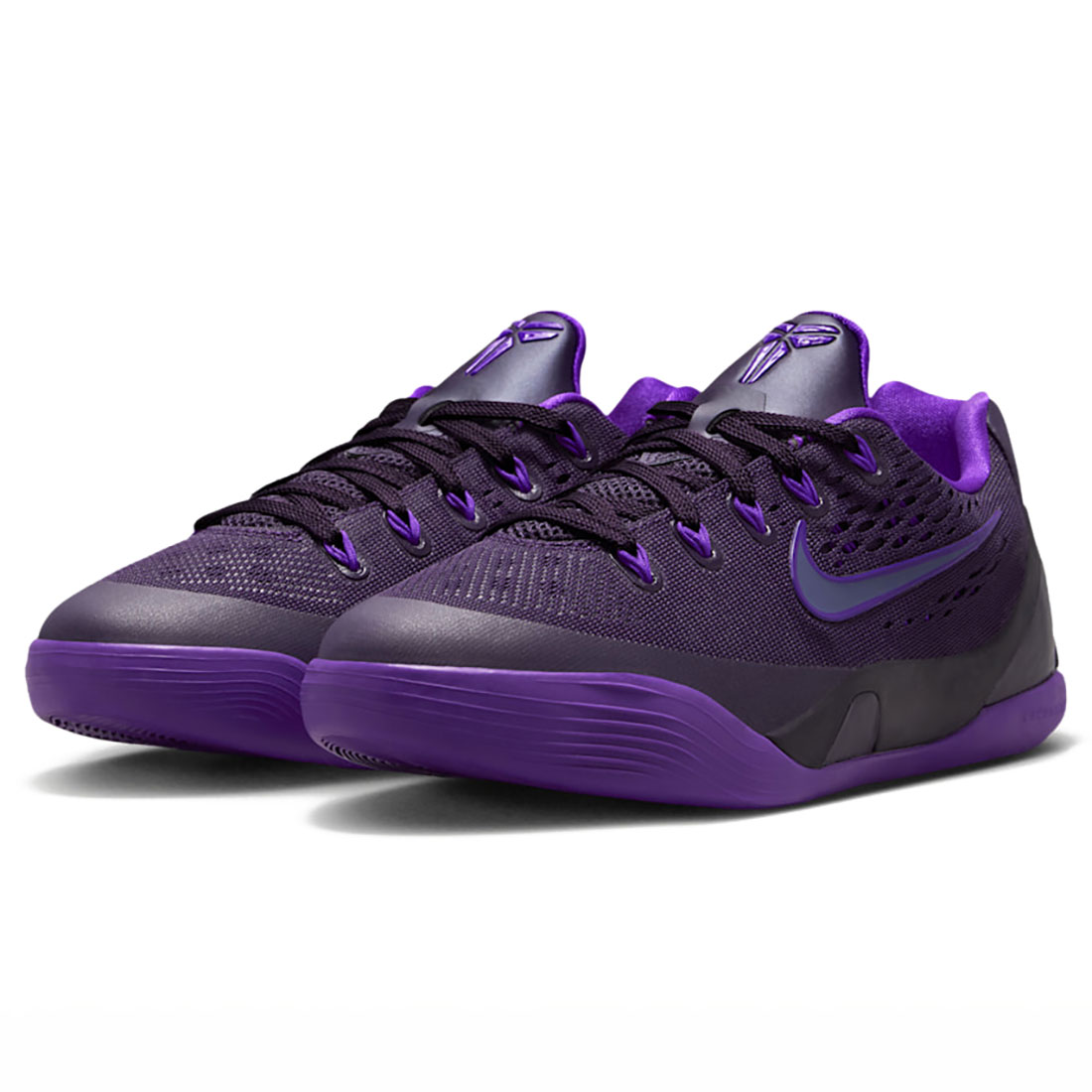 ナイキ コービー 9 ロー EM NIKE J KOBE 9 LOW EM "Stitches" パープルダイナスティー/サンデッドパープル/フィアースパープル IM6642-500｜シューズナッツ