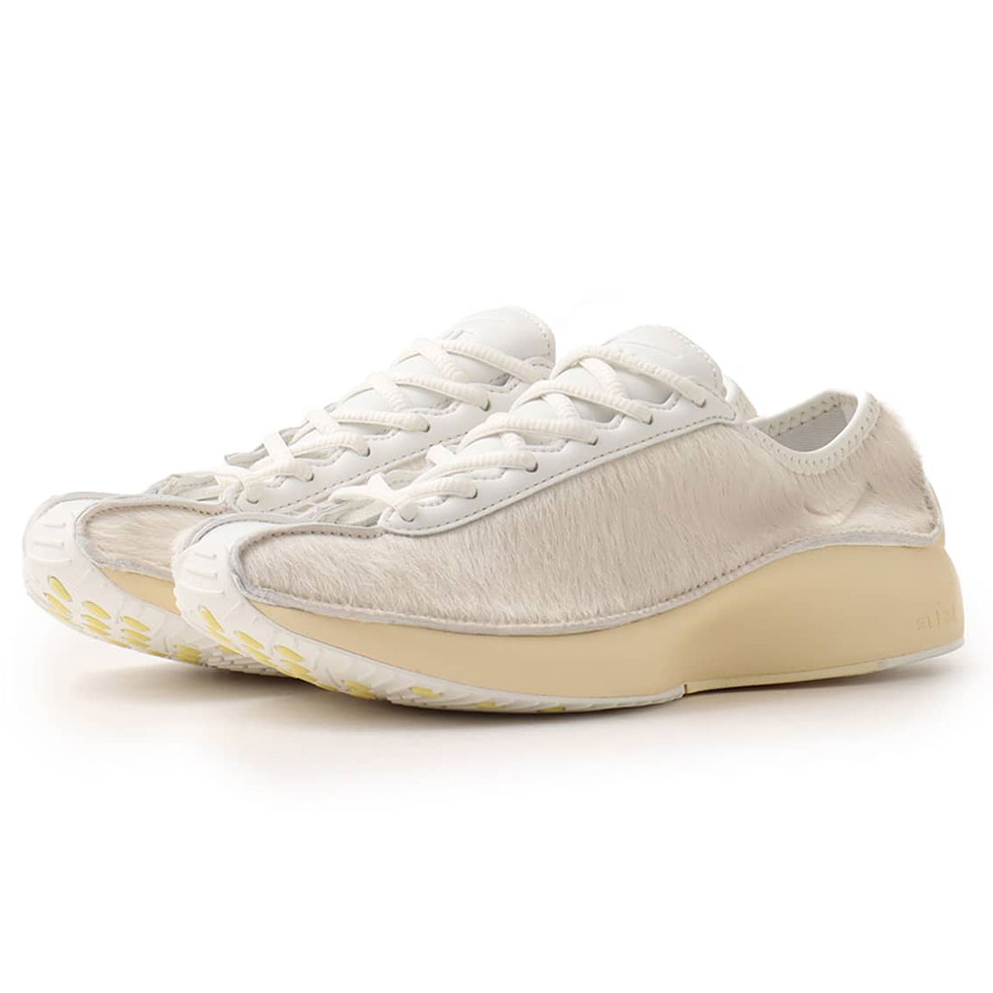 ナイキ エア スーパーフライ LX ポニー ヘア レザー NIKE W AIR SUPERFLY LX PONY HAIR LEATHER セイル/ソフトイエロー/モスリン HQ9148-100