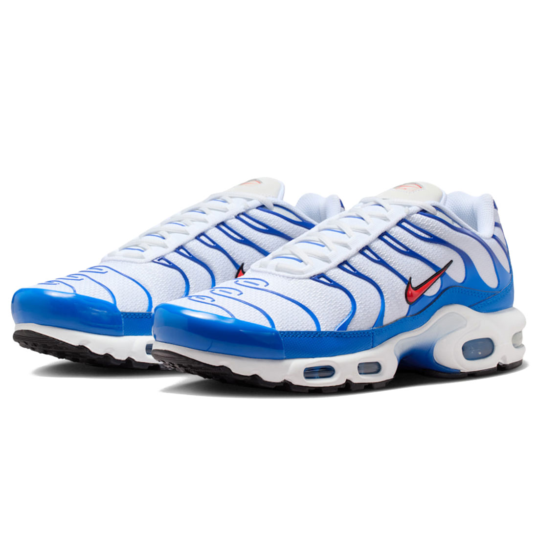 ナイキ エア マックス プラス NIKE AIR MAX Plus ホワイト/シグナルブルー/オールドロイヤル/チームオレンジ DM0032-107｜シューズナッツ