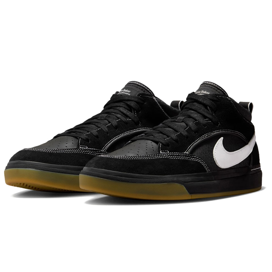 ナイキ SB リアクト レオ NIKE SB REACT LEO ブラック/ガムライトブラウン/ホワイト DX4361-005