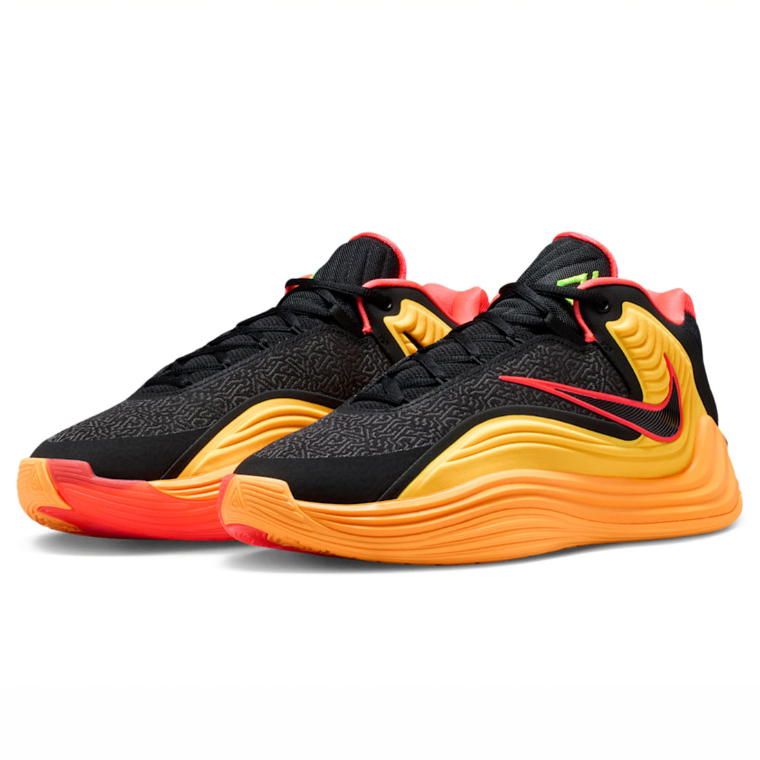 ナイキ ヤニス フリーク 7 EP NIKE GIANNIS FREAK 7 EP ブラック/レーザーオレンジ/ボルト/ブライトクリムゾン HF3451-007｜シューズナッツ