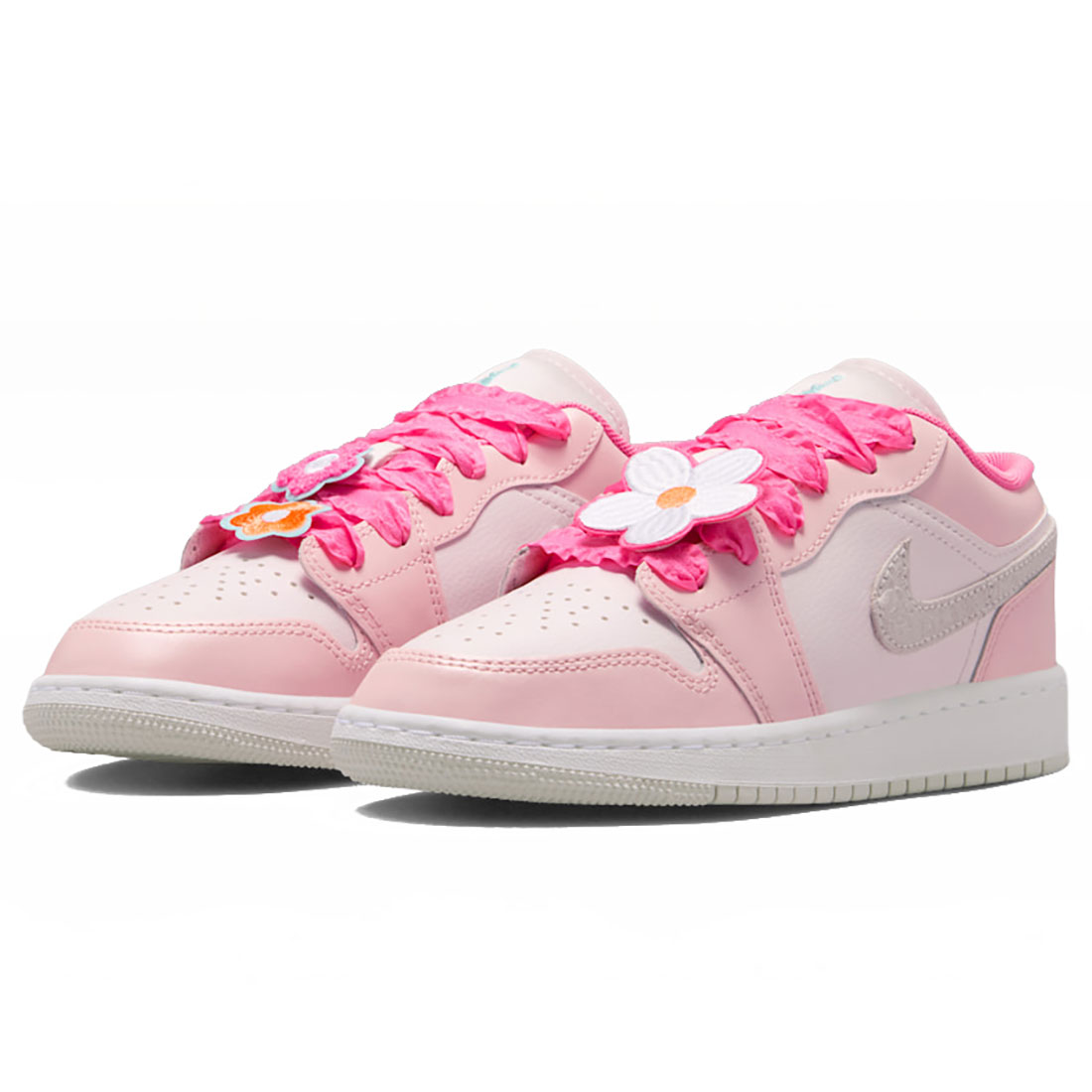 ナイキ エア湖 ジョーダン 1 置き目 SE NIKE J AIR JORDAN 1 LOW SE ピンクブルーム/パールサクラ色/ハイパーオレンジ/ピンクグロー II1247-600