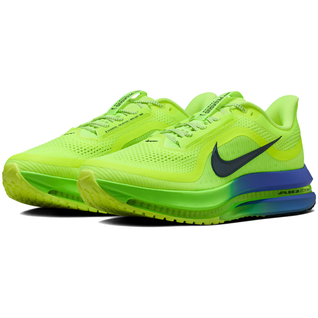 ナイキ ペガサス プレミアム NIKE PEGASUS PRM ボルトアイス/ライムブラスト/サファイア/ブラックスプルース HQ2592-702|シューズナッツ