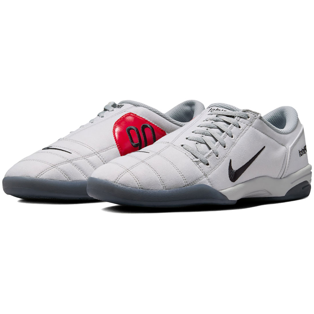 ナイキ トータル 90 プレミアム NIKE TOTAL 90 PRM ライトスモークグレー/ユニバーシティレッド/フォトンダスト/ブラック IH3585-002|シューズナッツ