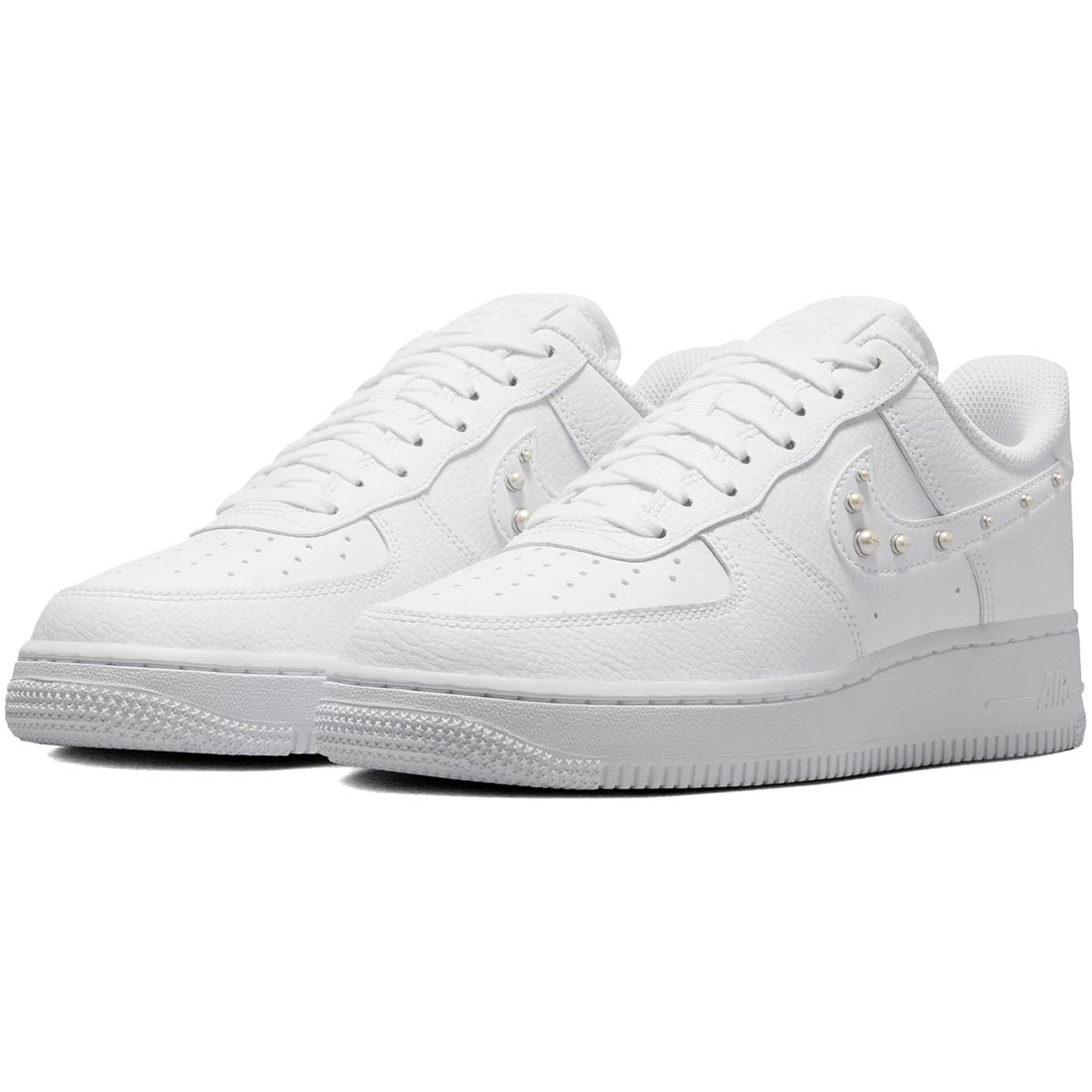 ナイキ エア湖 フォース 1 \u002707 NIKE W AIR FORCE 1 \u002707 首脳会談白いこと/ライトパミース/白いこと/ミカ緑であること IU7557-100
