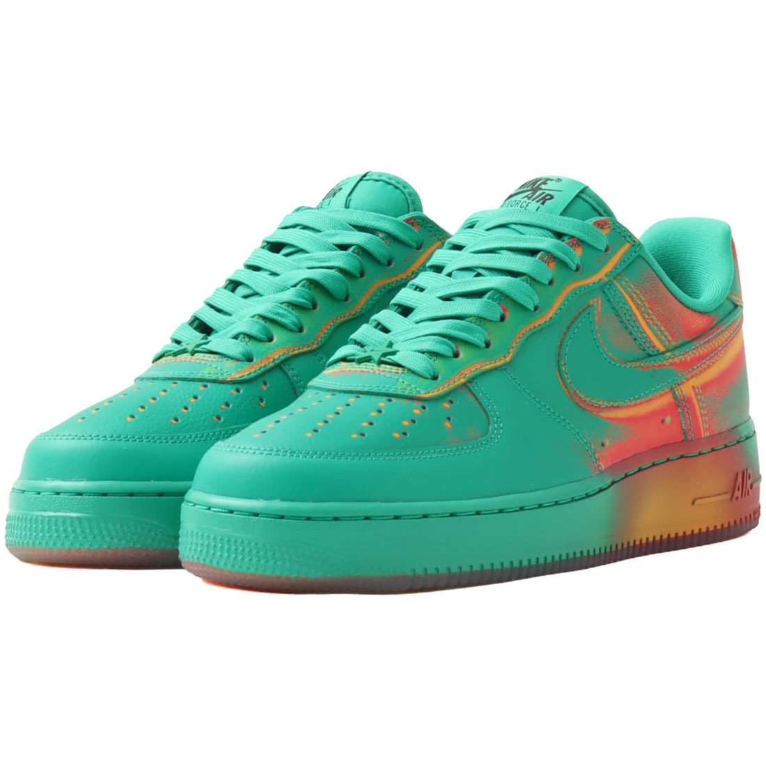ナイキ エア湖 フォース 1 置き目 レトロ NIKE AIR FORCE 1 LOW RETRO 闘技場緑であること/レーザオレンジ色/ブライトクリムゾン IB6834-300
