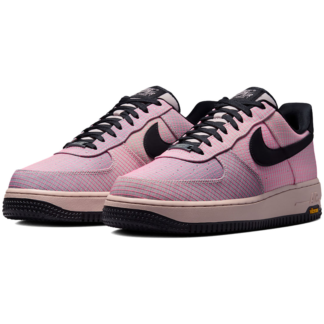 ナイキ エア湖 フォース 1 \u002707 LX ヴィブラム NIKE AIR FORCE 1 \u002707 LX VIBRAM シルトレッド/ともし火相撲取り草オール/素早さ黄色/黒いこと IH1943-600