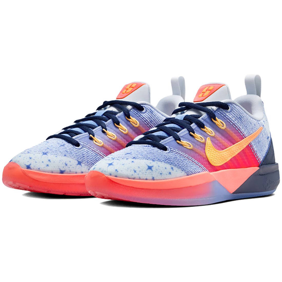 ナイキ 補欠選手リナ 3 SE NIKE J SABRINA 3 SE 蹴球薄墨色/ロイヤル心臓の鼓動/熱っぽい騾馬/トパーズ色ゴールド IH2228-001