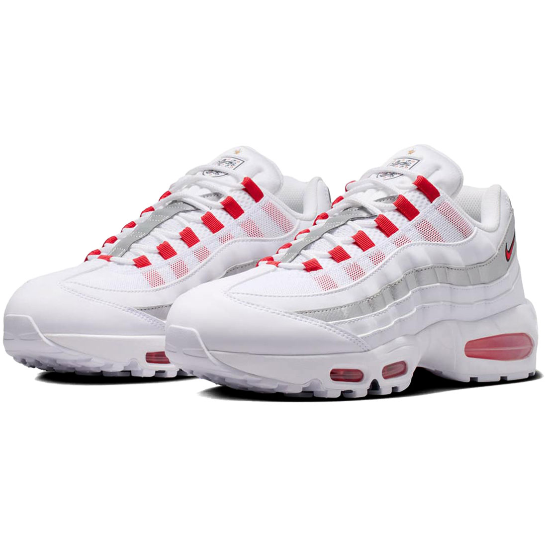 ナイキ エア マックス 95 ビッグバブル NIKE AIR MAX 95 BIG BUBBLE ホワイト/メタリックシルバー/オブシディアン/スピードレッド IQ0176-100