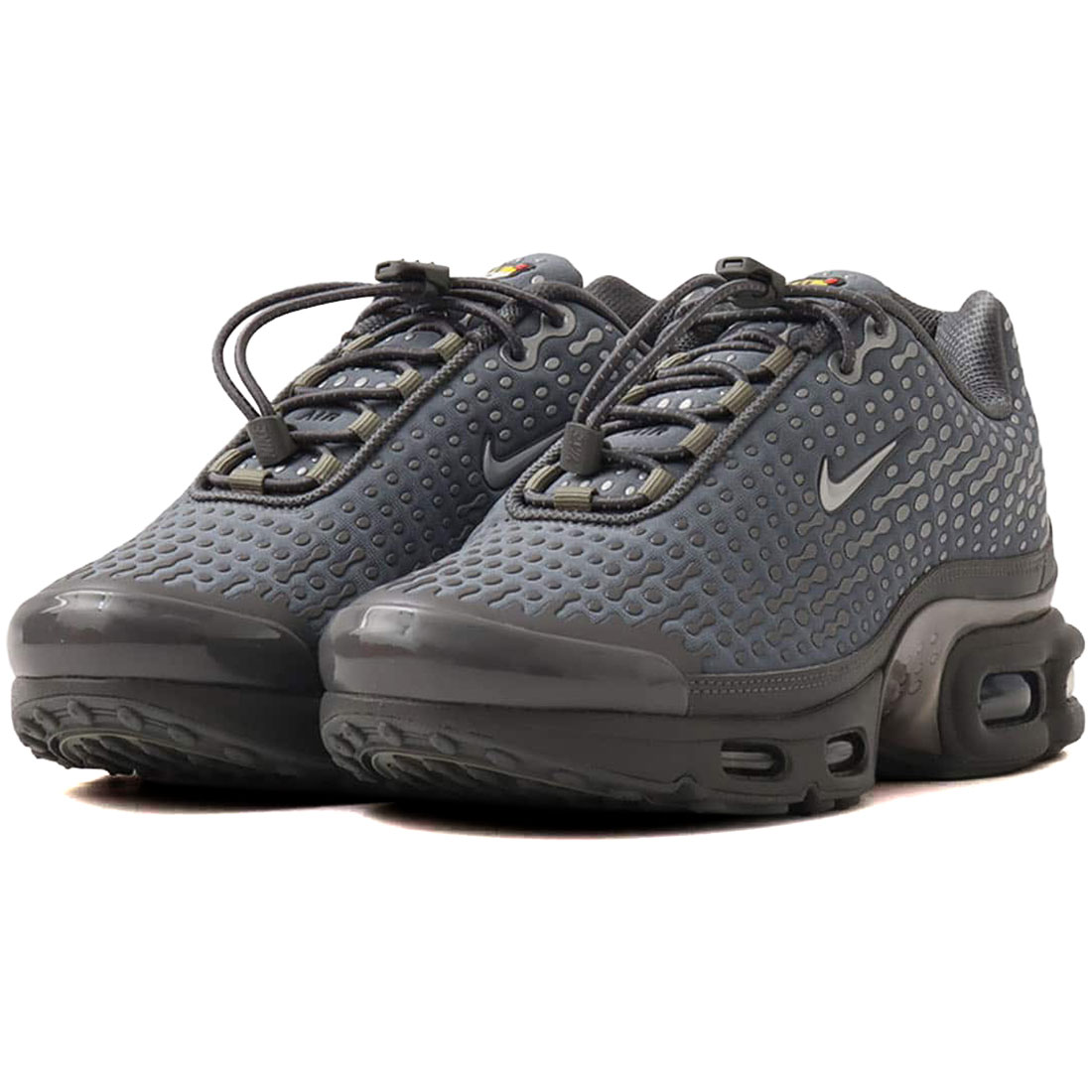 ナイキ 大気圏 マックス 足し加える 7 NIKE AIR MAX PLUS 7 スモークグレー/アイアン薄墨色/ライトアーミー/メタリックシルバー IQ0282-084