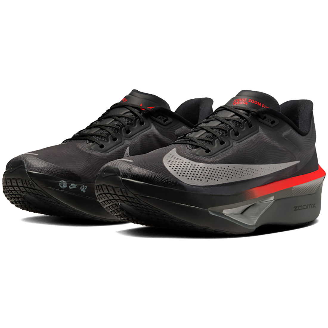 ナイキ ナイキ 望遠レンズ 飛球 6 NIKE NIKE ZOOM FLY 6 黒いこと/ブライトクリムゾン/狼薄墨色/メタリックシルバー IR1995-010