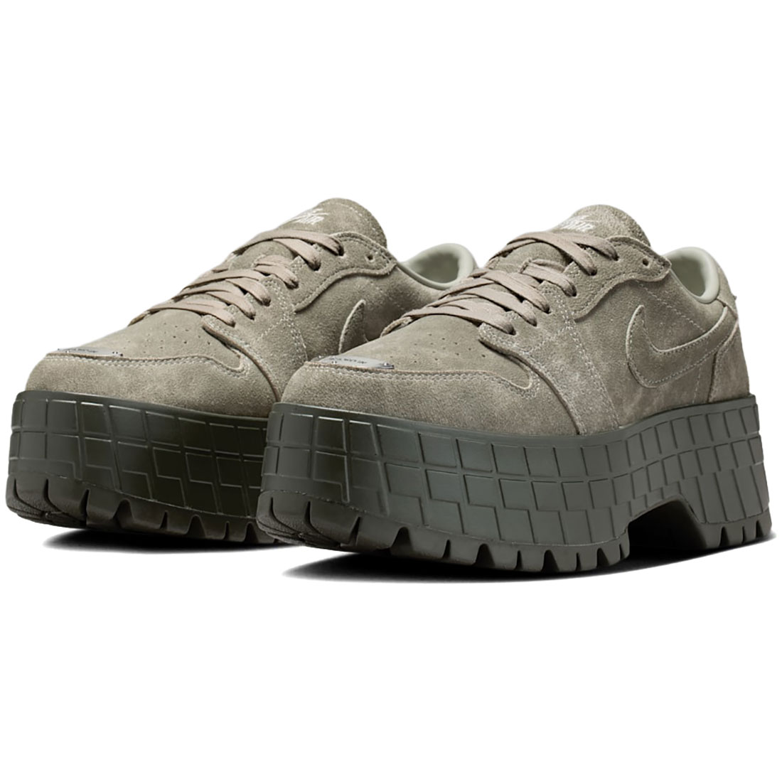 ナイキ エア ジョーダン 1 ブルックリン ロー NIKE W AIR JORDAN 1 BROOKLYN LOW スプルースフォグ/カーゴカーキ/ジェイドストーン IR7248-304|シューズナッツ
