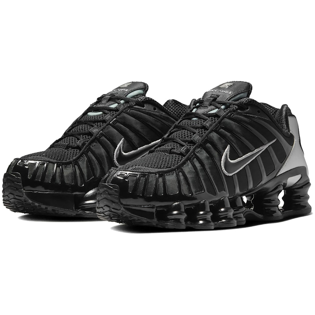 ナイキ ショックス TL NIKE W SHOX TL ブラック/メタリックシルバー AR3566-008|シューズナッツ