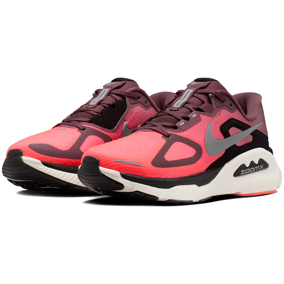 ナイキ 組みたて つけ加える NIKE W STRUCTURE PLUS タトゥー/熱っぽい騾馬/黒いこと/しろがね色 HQ3049-500