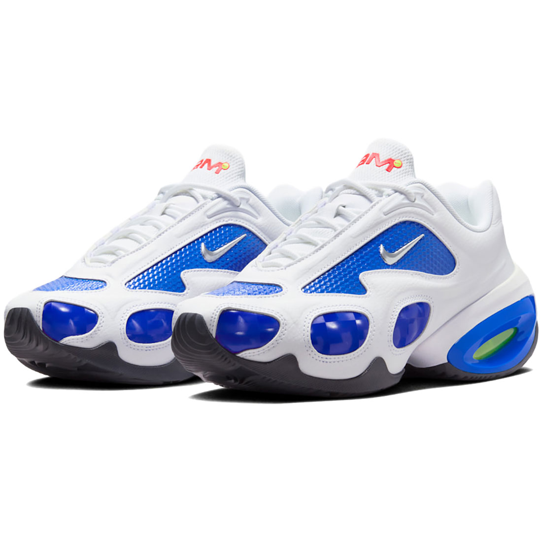 ナイキ エア マックス ミューズ NIKE W AIR MAX MUSE ホワイト/レーサーブルー/ライトレーサーブルー/メタリックシルバー HV9929-100｜シューズナッツ