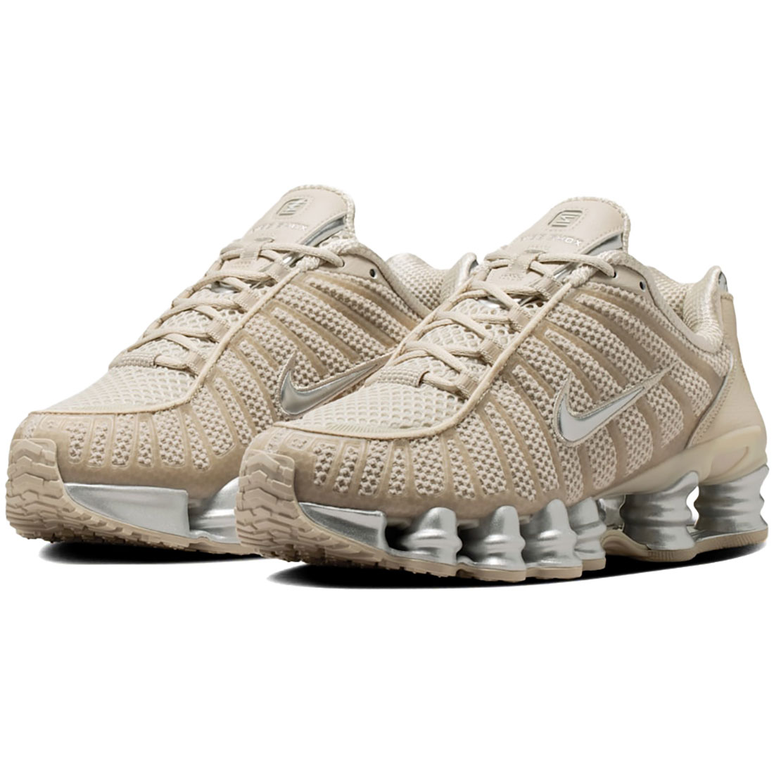ナイキ ショックス TL NIKE W SHOX TL 皮膚軟化剤2/黒いこと/メタリックシルバー IH2559-200