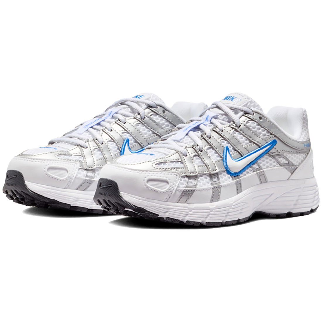 ナイキ P-6000 NIKE J P-6000 白いこと/青み水晶/メタリックシルバー II6084-100