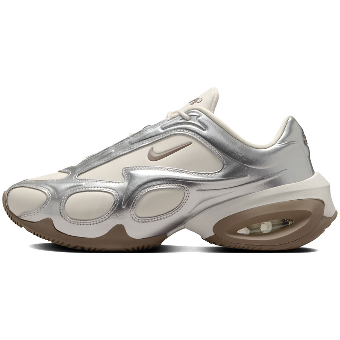 ナイキ エア マックス ミューズ NIKE W AIR MAX MUSE メタリックシルバー/セイル/ミン ブラウン IR1967-095
