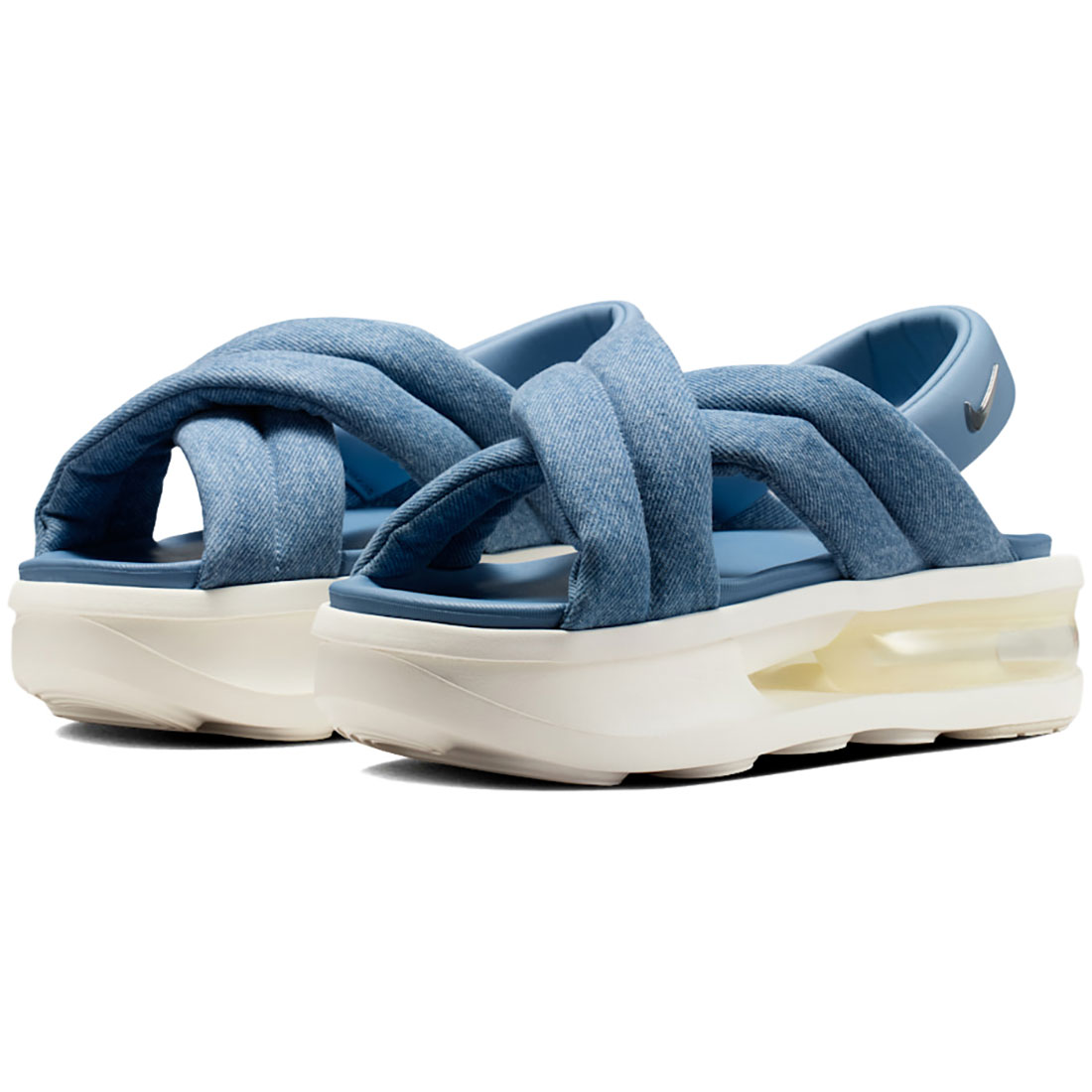 ナイキ エア湖 マックス アイラ NIKE W AIR MAX ISLA 細工物青み/セイル/メタリックシルバー IR5819-486