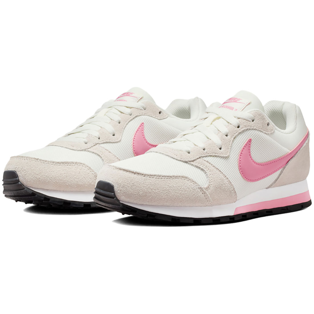 ナイキ MD 走者 2 NIKE W MD RUNNER 2 セイル/車輪止め/白いこと/ピーアニ 749869-106