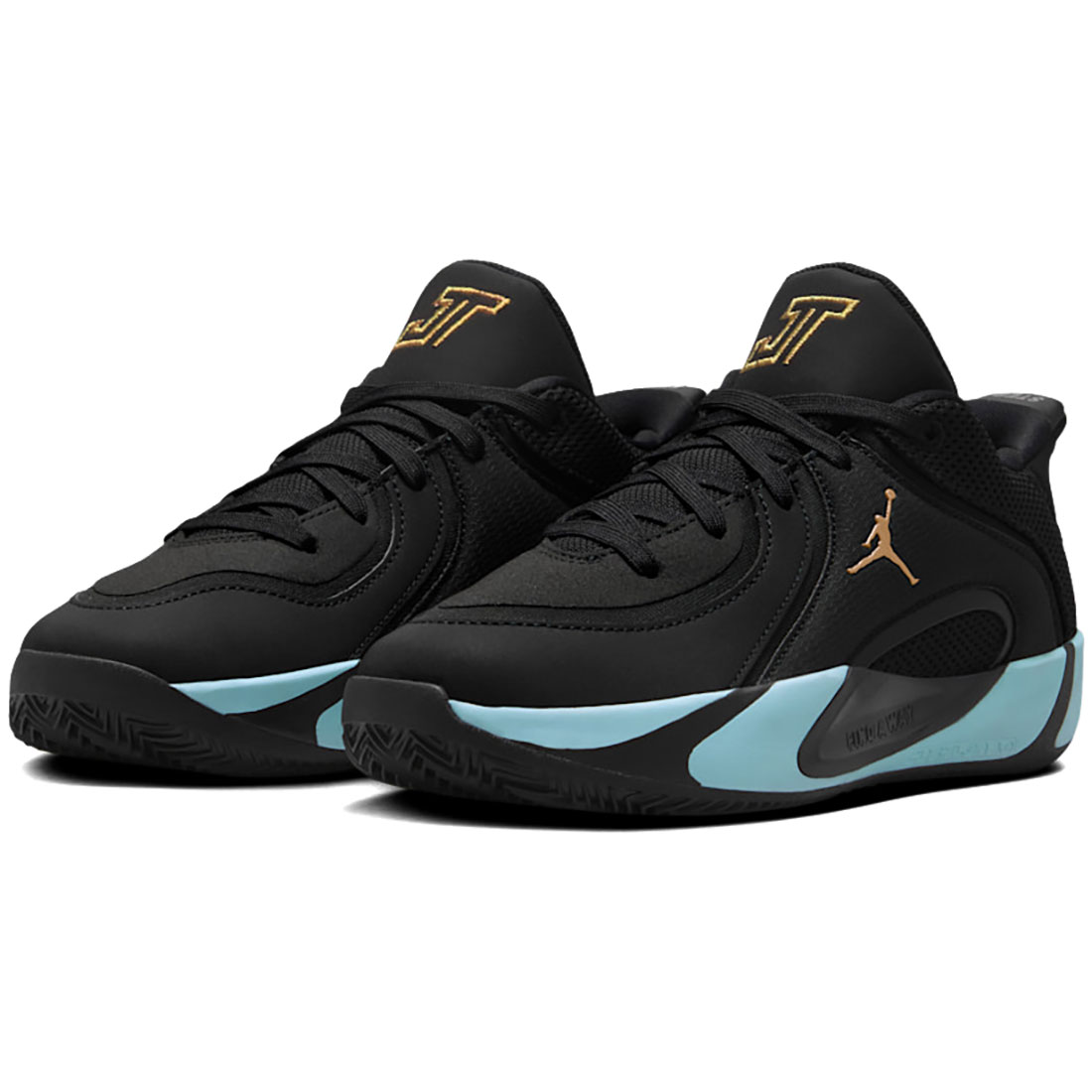 ナイキ テイタム 4 NIKE J TATUM 4 黒いこと/内燃機関青み HQ4611-004