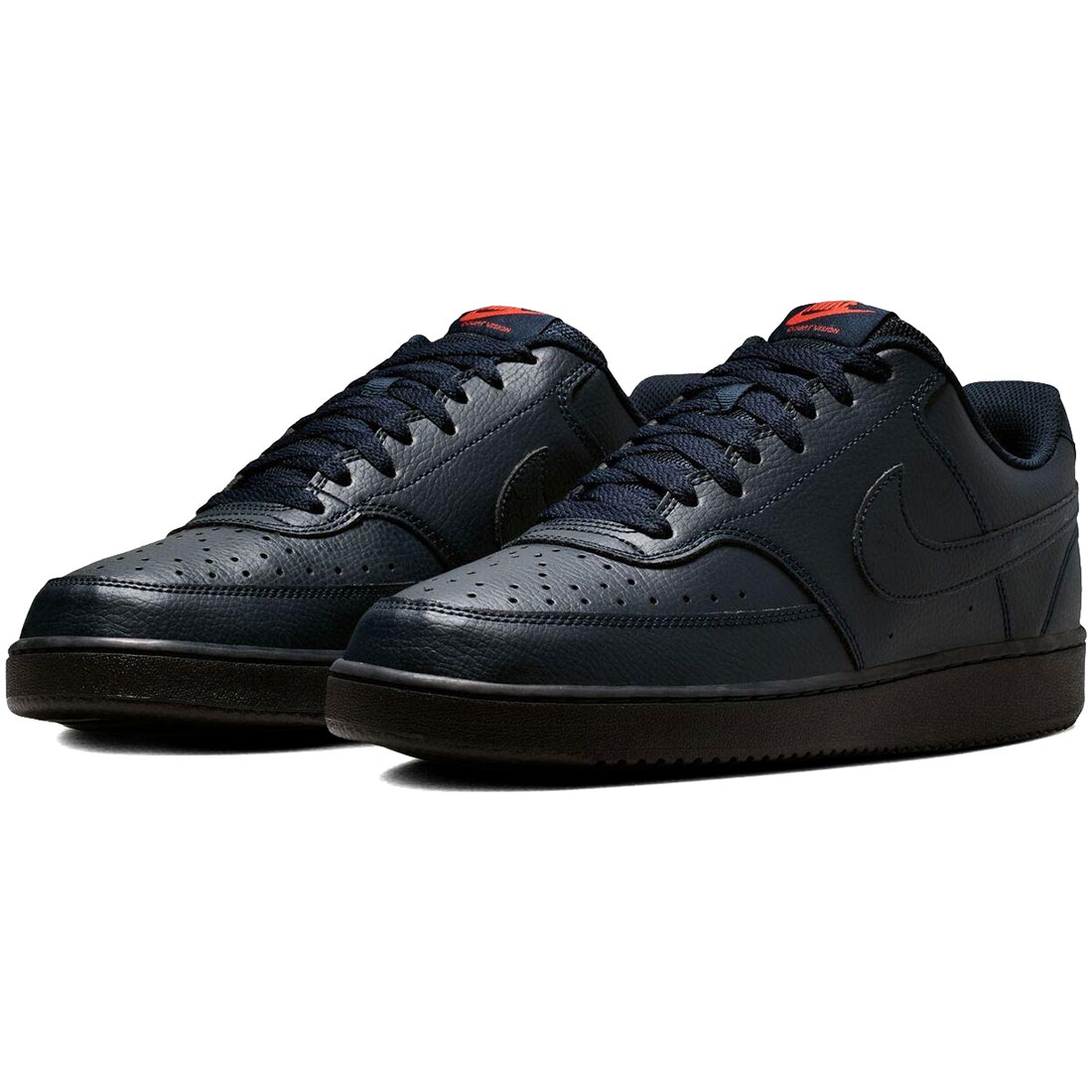 ナイキ 厚地の外套 視力 置き目 NN NIKE COURT VISION LOW NN ダークオブシディアン IO7747-400