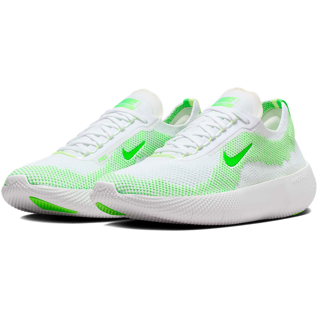 ナイキ 無償性 2025 NIKE FREE 2025 白いこと/ベアリーボルト/緑であることストライク HF1078-102