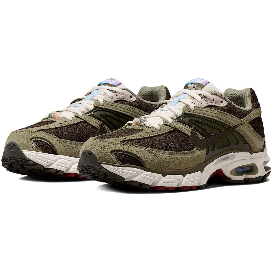 ナイキ エア マックス モト 2K NIKE W AIR MAX MOTO 2K ダークヘーゼル/ファントム/チームクリムゾン IQ1150-220｜シューズナッツ