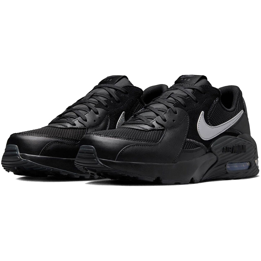ナイキ エア湖 マックス エクシー NIKE AIR MAX EXCEE 黒いこと/メタリックシルバー FZ5486-009