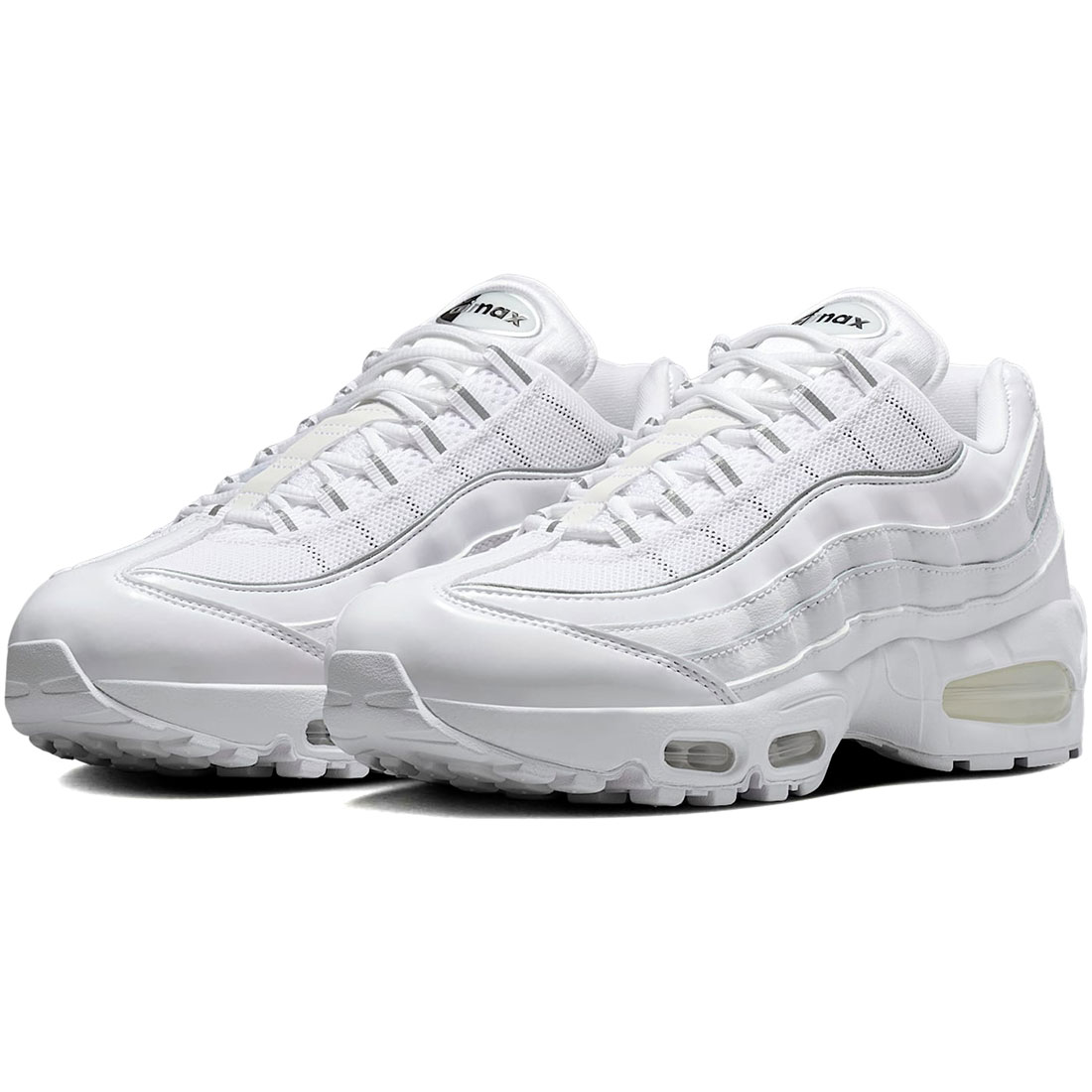 ナイキ エア マックス 95 ビッグ バブル NIKE W AIR MAX 95 BIG BUBBLE ホワイト/ブラック/リフレクトシルバー/メタリックシルバー IB6397-100｜シューズナッツ 21,826円
