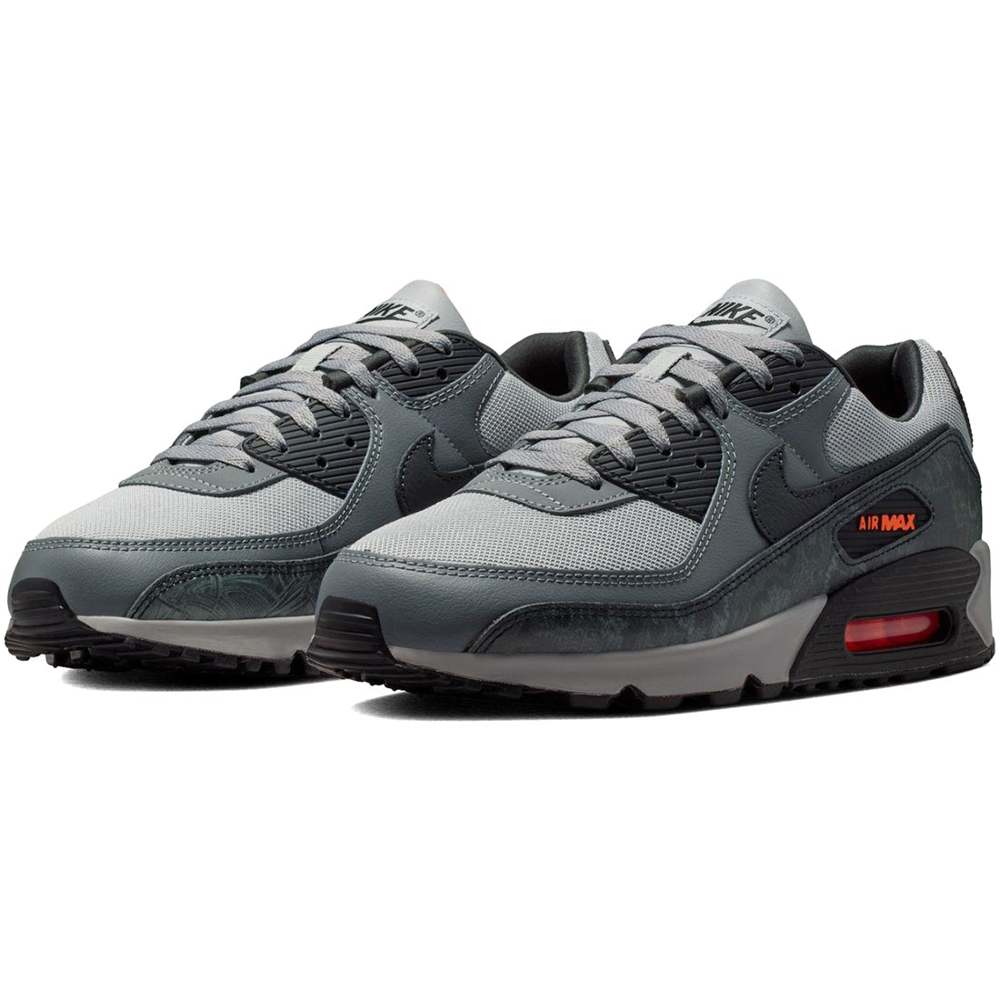ナイキ エア マックス 90 プレミアム NIKE AIR MAX 90 PRM マルチカラー/ハイパークリムゾン/ブラック IQ0172-900｜シューズナッツ