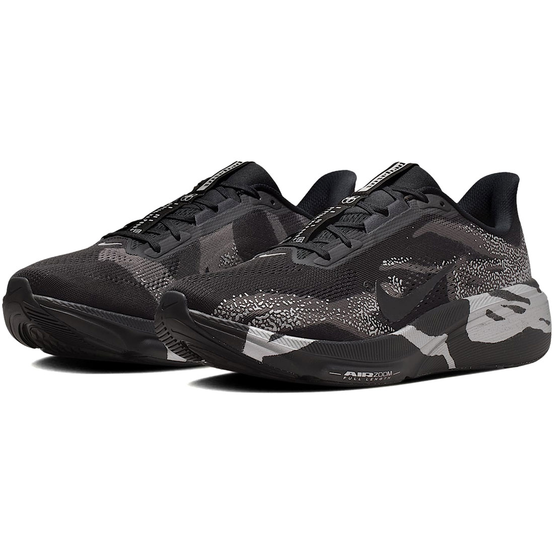 ナイキ ペガサス 42 NIKE PEGASUS 42 黒いこと/ミディアムアッシュ/メタリックシルバー IQ3928-001