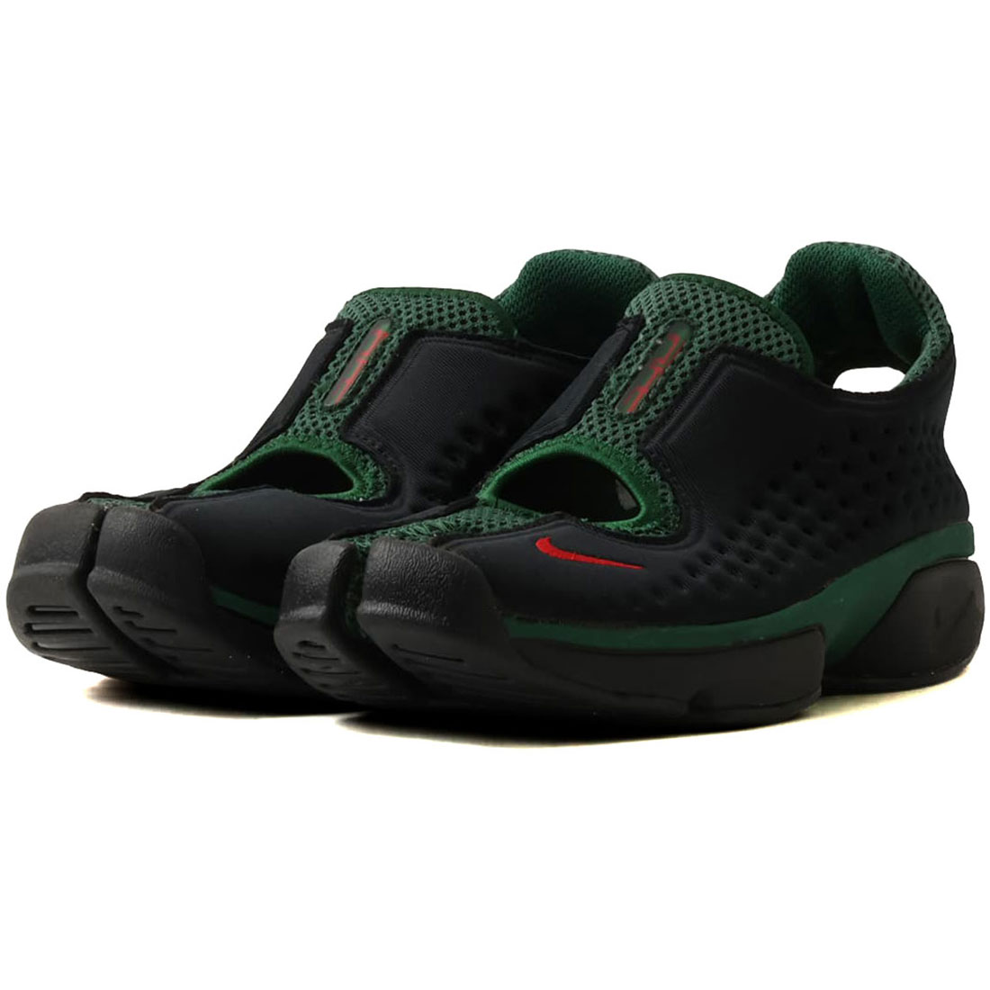 ナイキ リフト 2 NIKE W RIFT 2 ブラック/チームダークグリーン/ファイヤーレッド IQ8006-002｜シューズナッツ