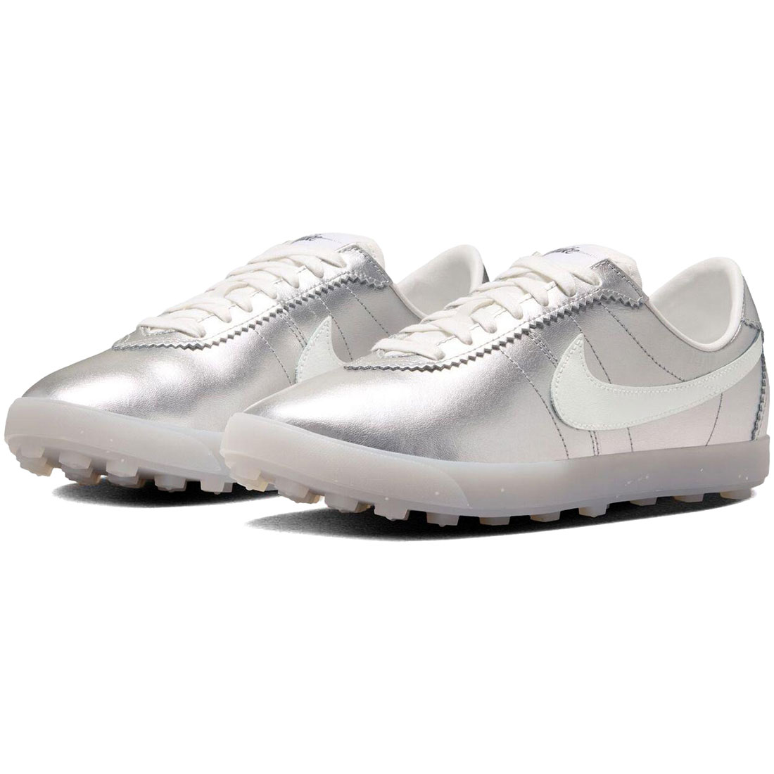 ナイキ アストログラバー LTHR NIKE W ASTRO GRABBER LTHR 010M SILV/WHITE メタリックシルバー/ホワイト IR7601-010｜シューズナッツ