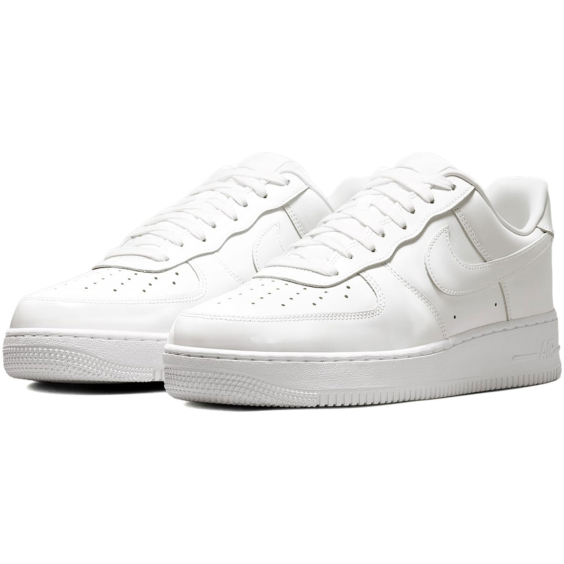 ナイキ 大気圏 フォース 1 \u002707 エナメルなめし革 NIKE AIR FORCE 1 \u002707 PATENT LEATHER 白いこと IV2857-100